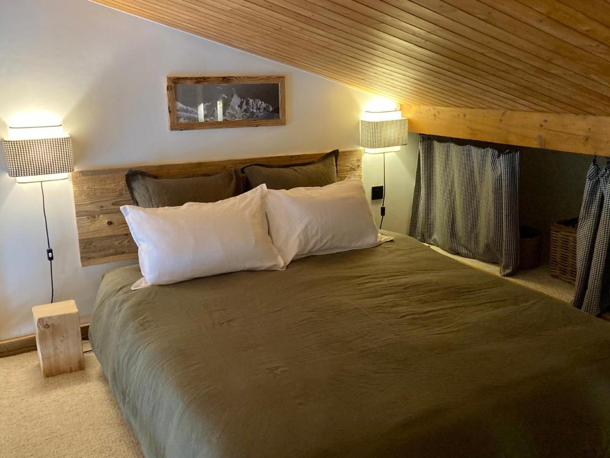 Appartement Ensoleille Aux Tines, Vue Massif Chamonix Exterior foto